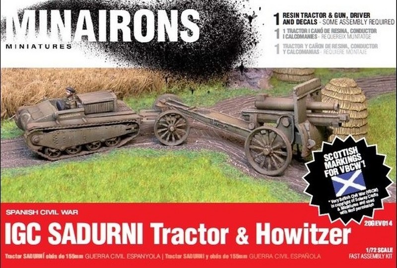 Sadurni Tractor & Howitzer