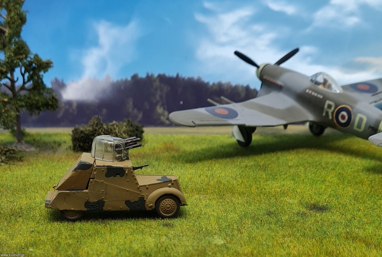 Beaverette Mk.III AA prototypes