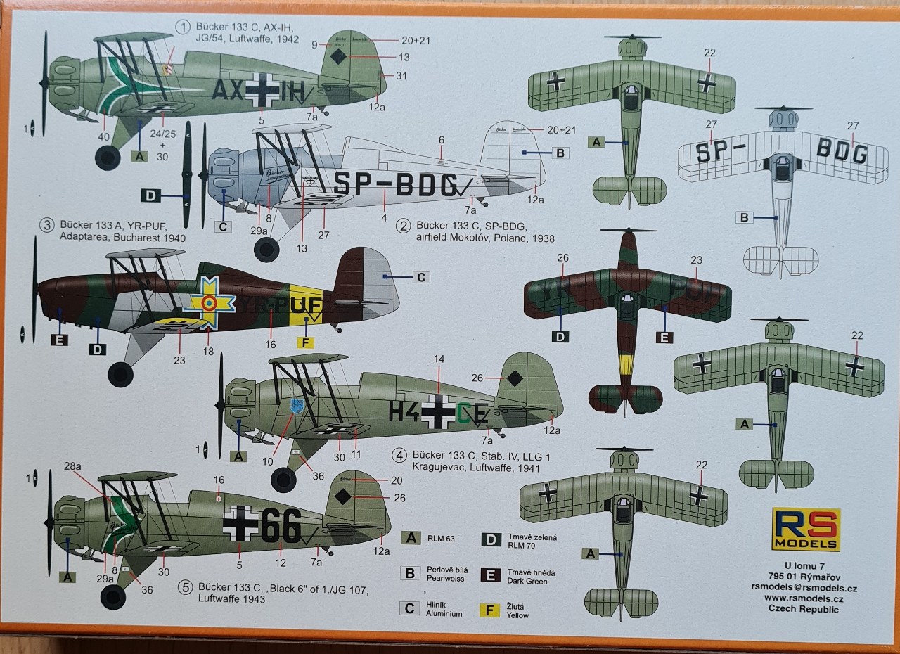 Bücker Bü-133 A/C Jungmeister
