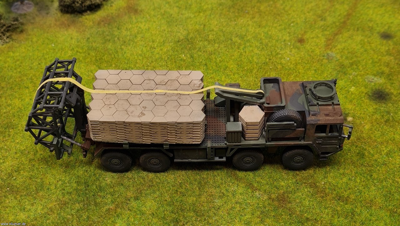 MAN KAT1 18t 8x8 FSG - Faltstraßengerät