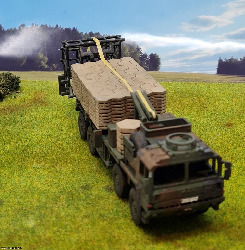 MAN KAT1 18t 8x8 FSG - Faltstraßengerät