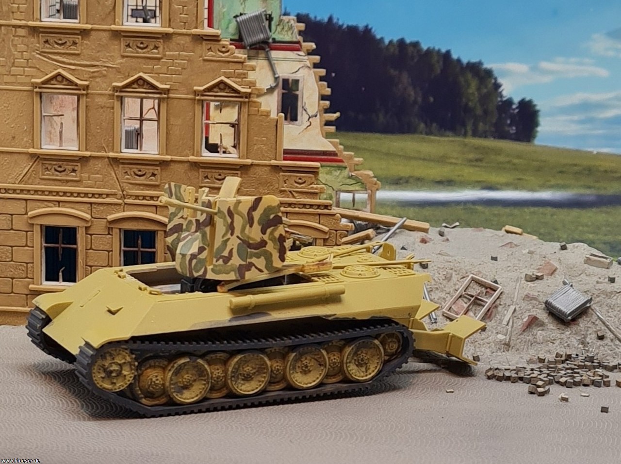 Flakpanther 3,7cm (Bergepanther)