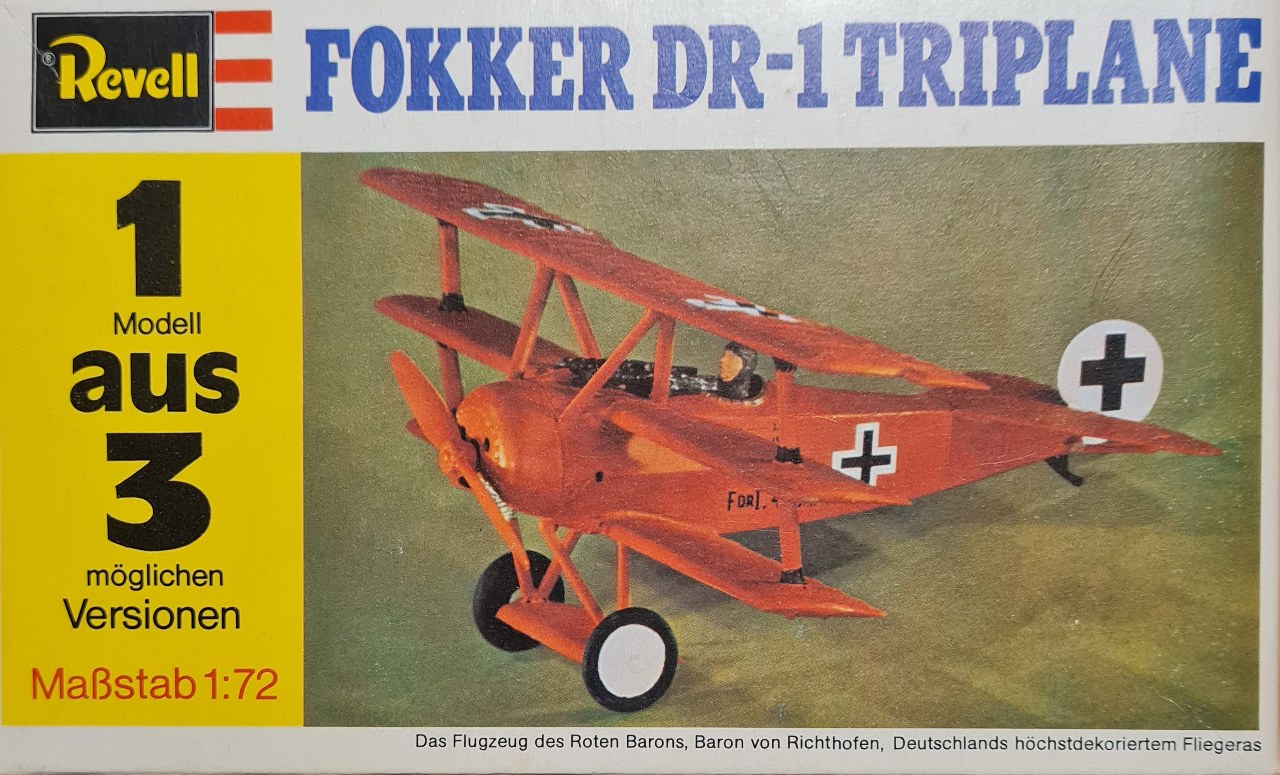 Fokker Dr1 1aus3 (noch 2 mal), Fokker Dr1 454/17 Lothar v. Richthofen