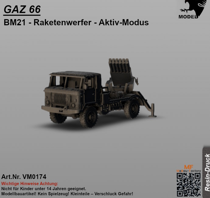 9K54 Grad-V (Gaz-66 BM-21) *