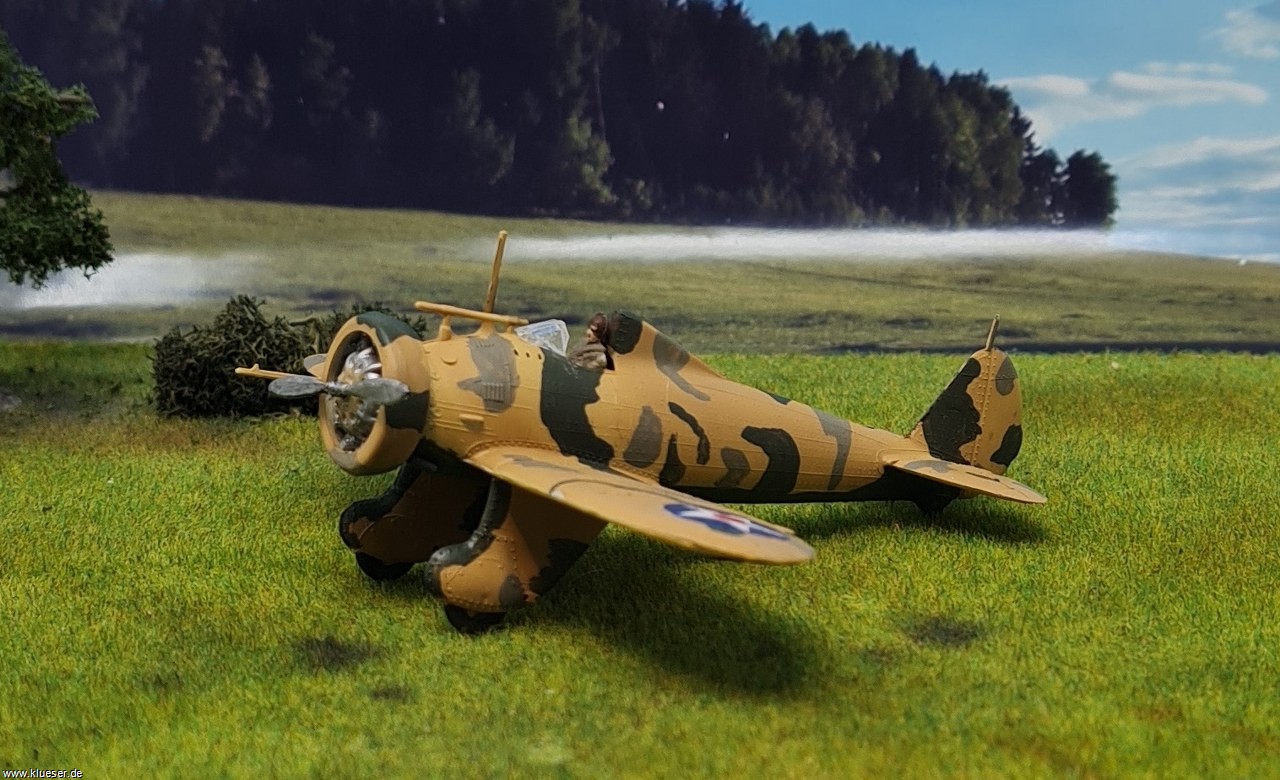 Boeing P26 Peashooter Experimental Camo 1936