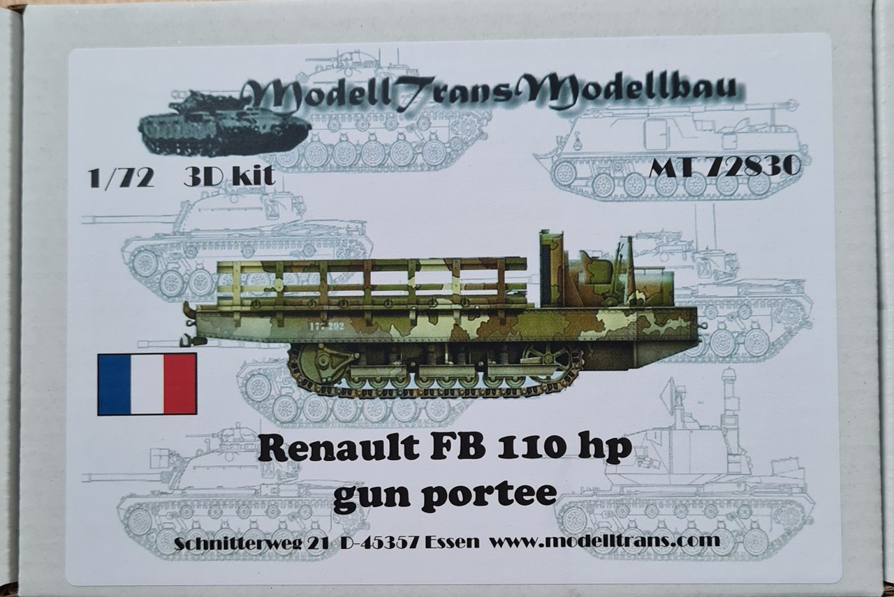 Renault FB 110hp gun portee