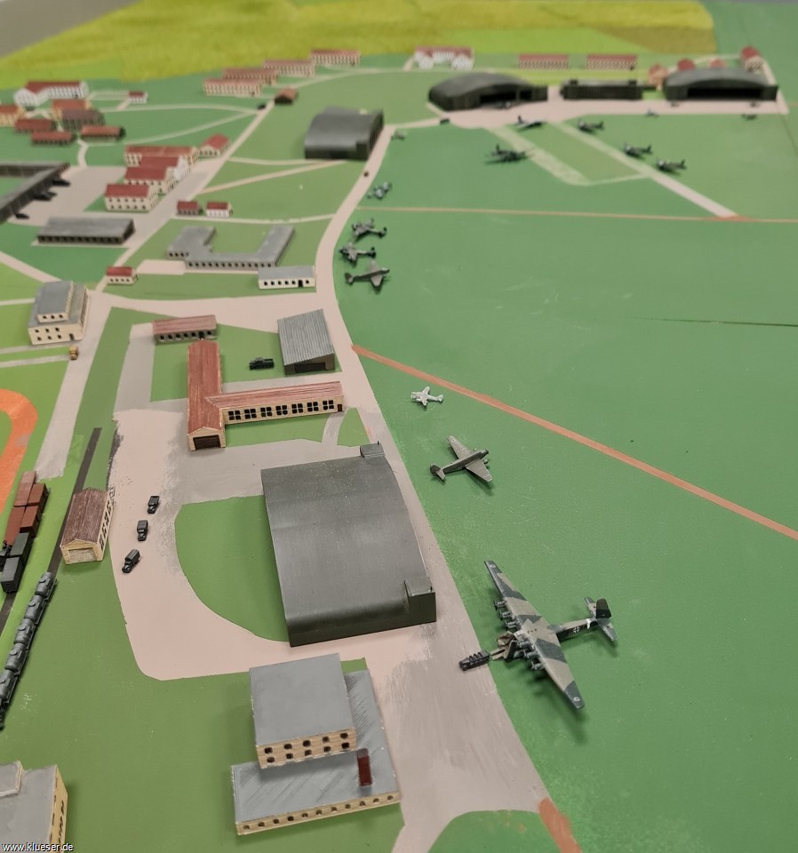 Flugplatz SHA 1943 Diorama