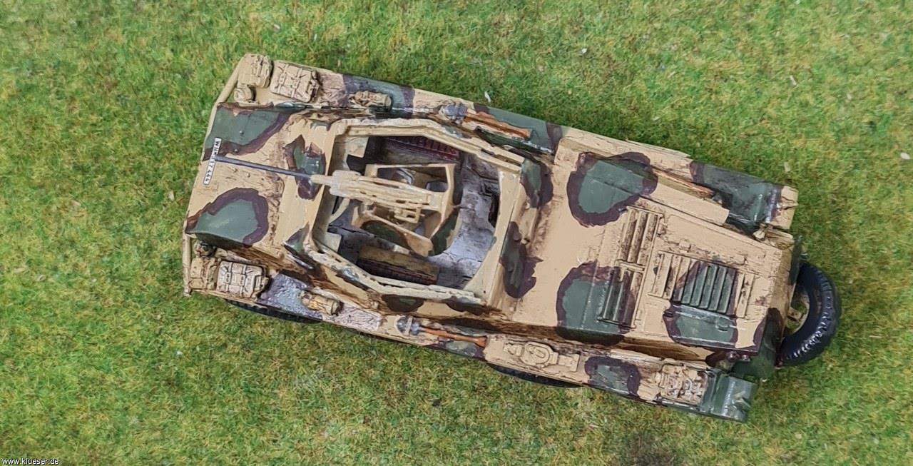 Sd.Kfz. 234/3 mit Schwebelafette