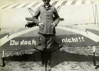 Fokker DVII OAW früh, Ernst Udet "Du doch nicht"