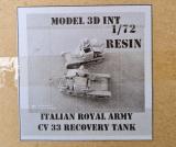 CV 33 Recovery Tank