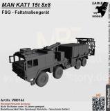 MAN KAT1 18t 8x8 FSG - Faltstraßengerät *