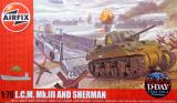 LCM Mk. III plus Sherman M4A2