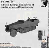 Sd.Kfz. 251 mit 12cm Zwillings-Granatwerfer 42 *